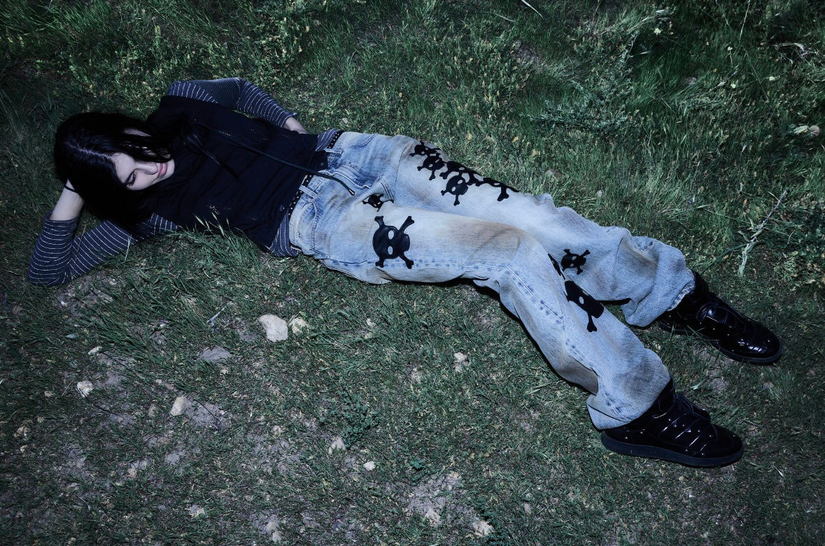 Kitowares Skull Denim