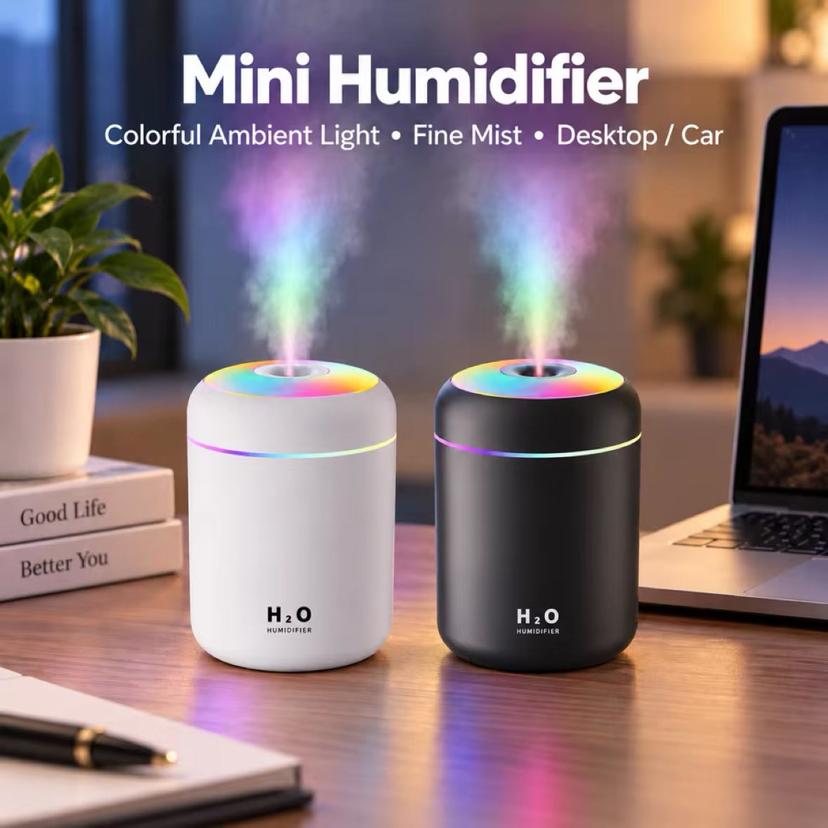 Ambient light for desktop and car